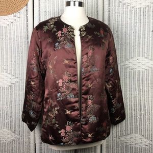 Vintage 80’s Asian Style Jacket  XL